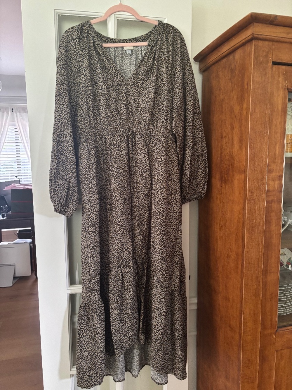 Size L Cheetah Print dress